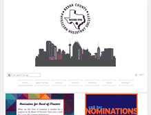 Tablet Screenshot of bexarcountypasociety.org